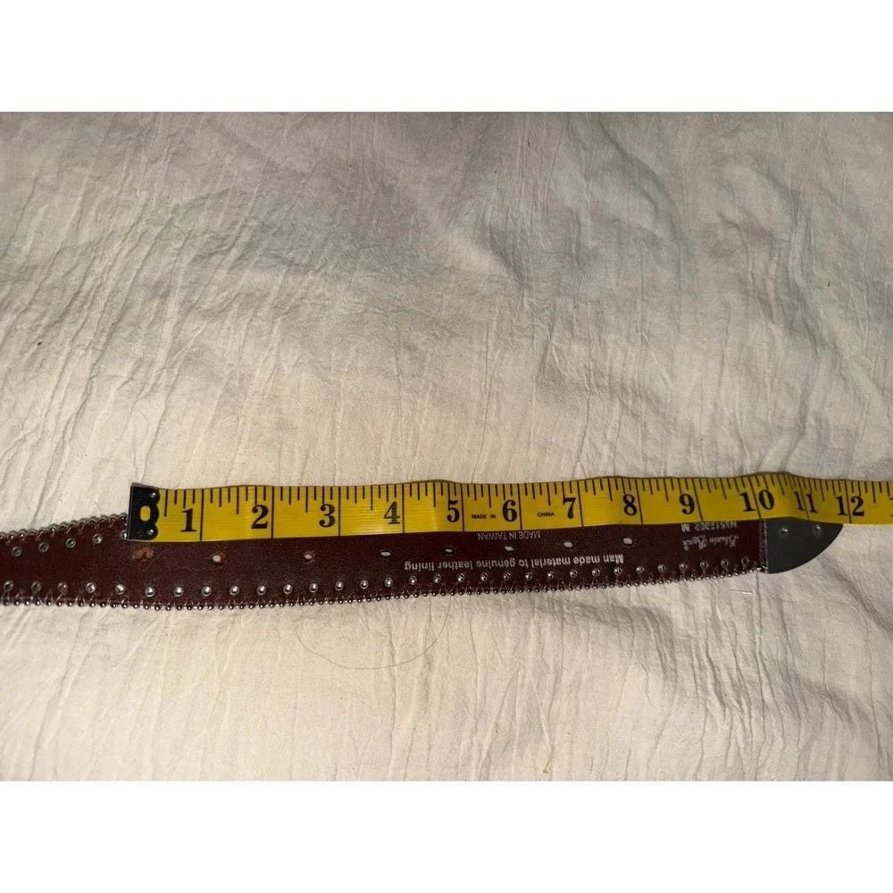 Blazin Roxx Women's Brown Croc Print Rhinestone Western Belt N3512002